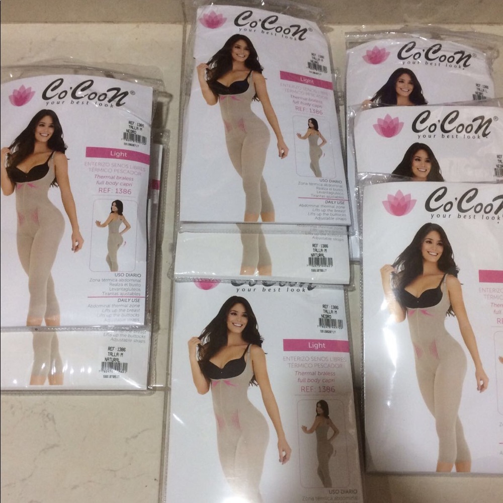 Thermal braless full body capri